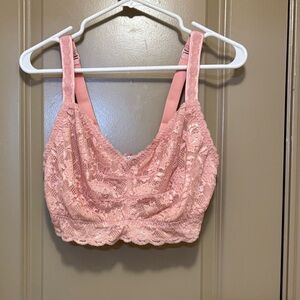 Cosabella Super Curvy Sweetie Bralette - Size Medium - Pink